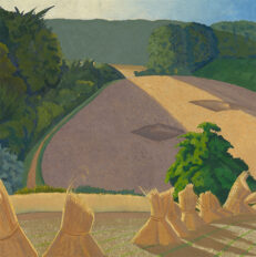 John Nash 'The Cornfield', oil on canvas, 1918