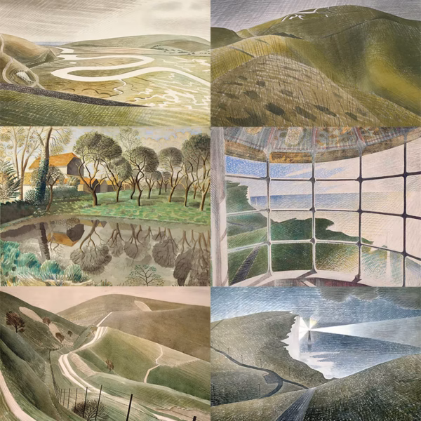 Eric Ravilious Postcard Collection