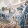 'Wet-Afternoon' Eric Ravilious, watercolour & pencil, 1928