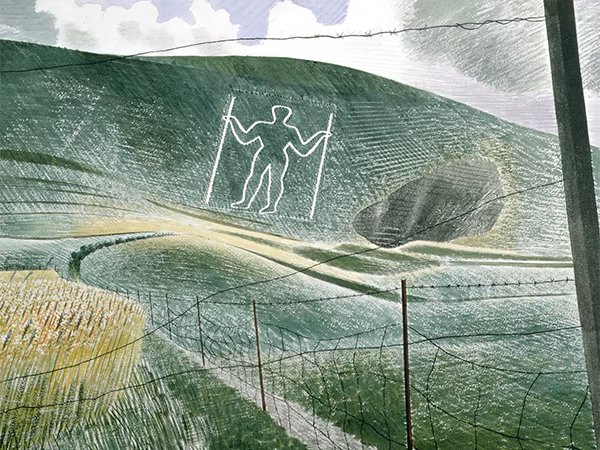 'Wilmington Giant', Eric Ravilious, 1939.
