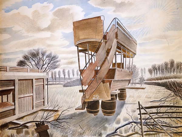 ‘No.29 Bus’ Eric Ravilious, watercolour, 1934.