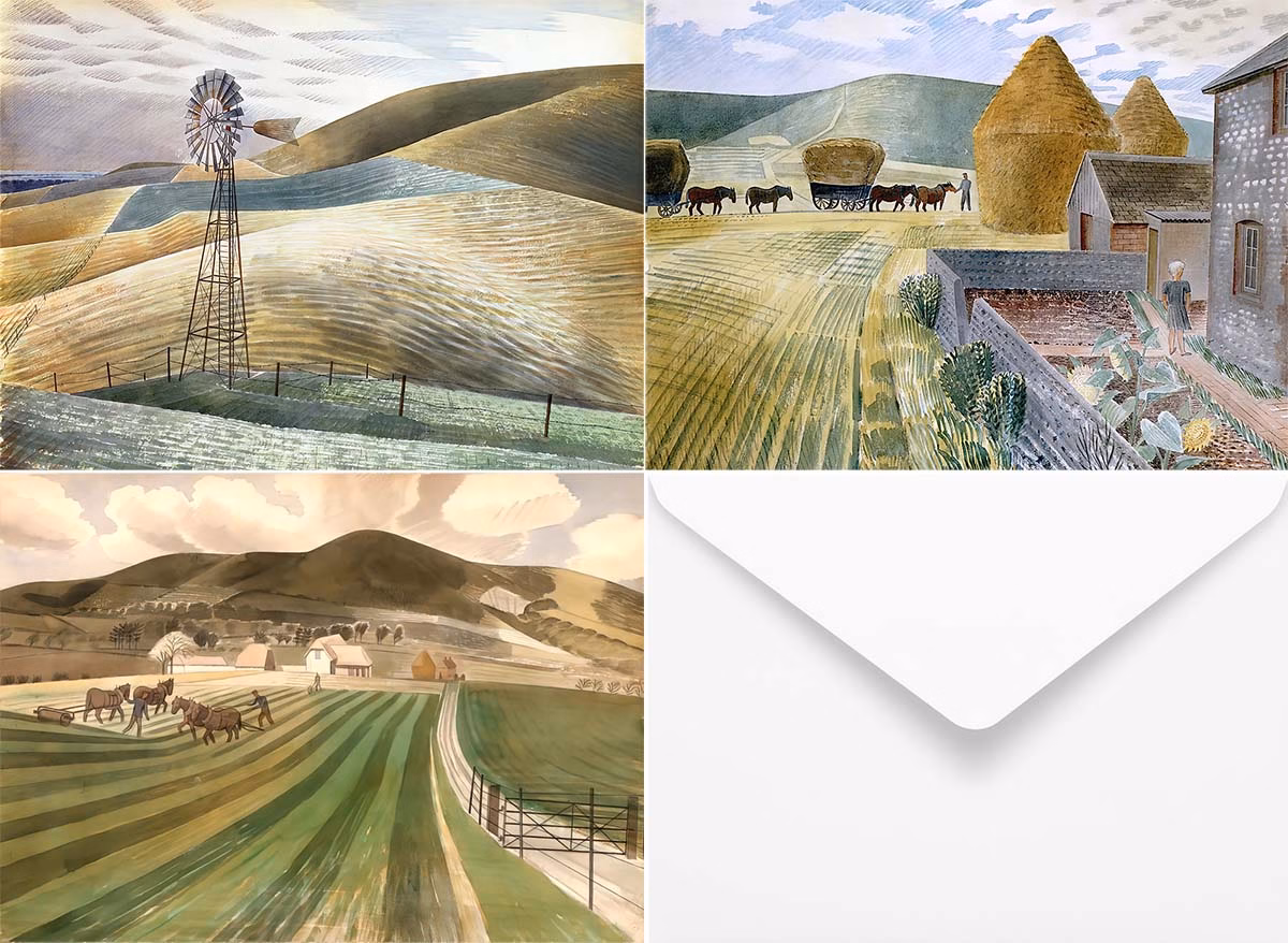 Eric Ravilious Cards: The Eric Ravilious Furlongs Collection.