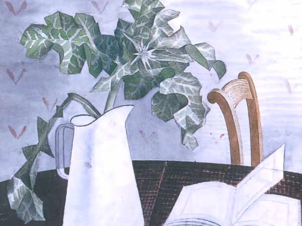 Eric Ravilious 'Still Life with Acanthus Leaves', watercolour, 1938
