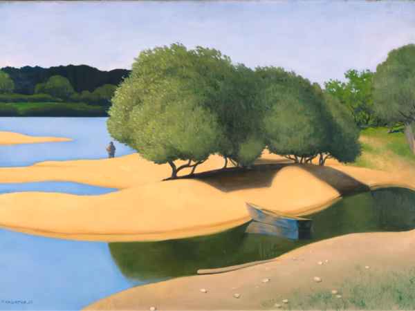 Felix Vallotton 'Sandbanks on the Loire', oil on canvas, 1923.