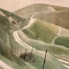 Eric Ravilious Prints: ‘Chalk Paths’, watercolour on paper, 1935.