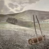 ‘Downs in Winter’ Eric Ravilious, watercolour, 1934
