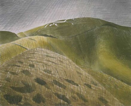 ‘The Vale of the White Horse’ Eric Ravilious, watercolour, 1939.