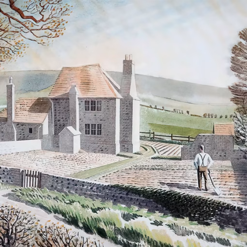 The Eric Ravilious Gardens Postcard Collection. - Image 5