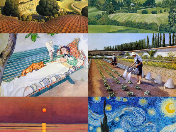 The Summer Days and Nights Postcard Collection
