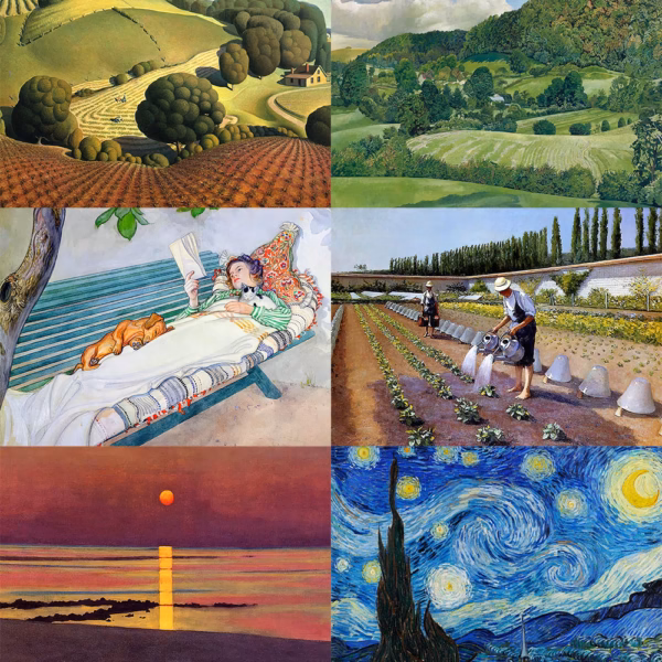 The Summer Days and Nights Postcard Collection