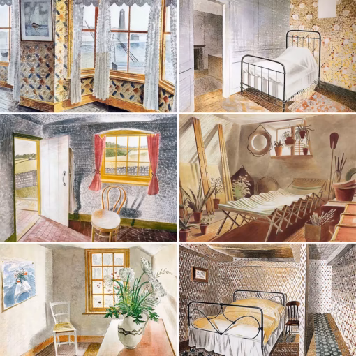 The Eric Ravilious Interiors Postcard Collection