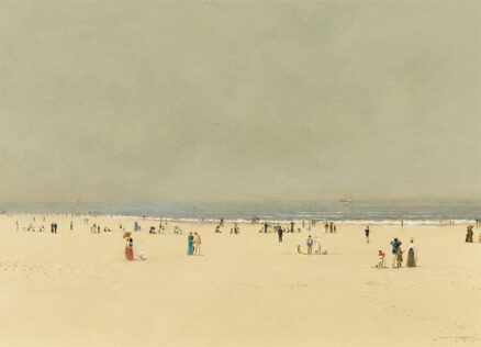‘Sand, Sea and Sky, a Summer Phantasy', John Atkinson Grimshaw, oil on canvas, 1892.