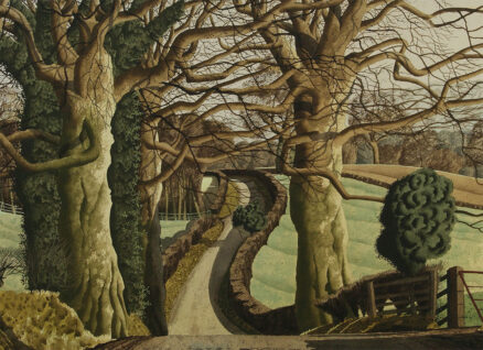 'West of Melmerby', Simon Palmer, watercolour, ink and gouache, 2019.