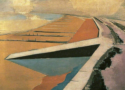 ‘The Shore’, Paul Nash, oil on canvas, 1923.