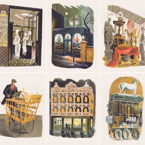 The Eric Ravilious High Street Postcard Collection (No. 2).