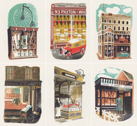 Eric Ravilious High Street Postcard Collection (Part I).