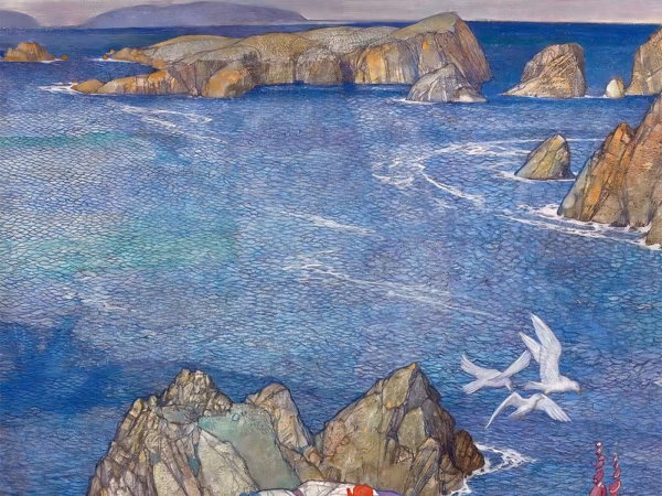 ‘Sark’, Edward Reginald Frampton, oil on canvas, early 20th century.