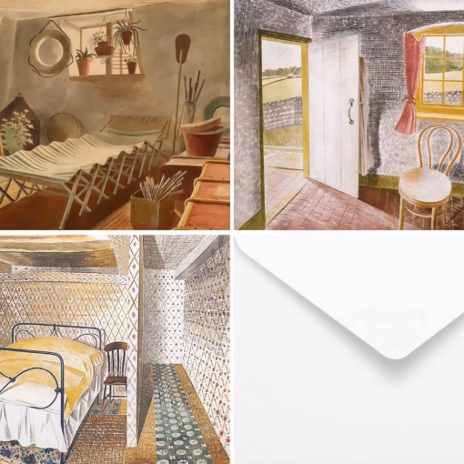 The Eric Ravilious 'Indoors' Greetings Card Collection.