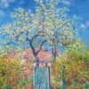 ‘Poirier En Fleurs’, Claude Monet, oil on canvas, 1885.