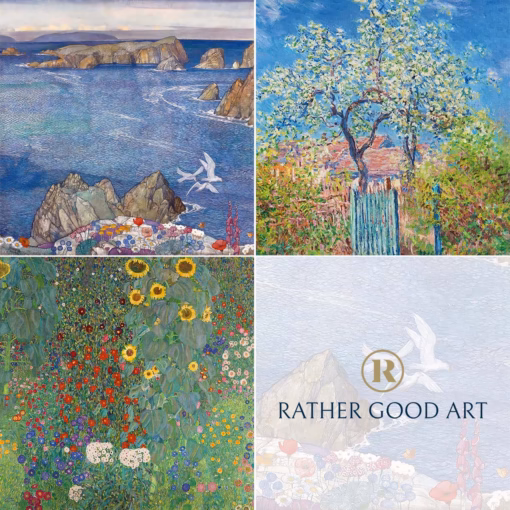 The Summer Blooms Greetings Card Collection.