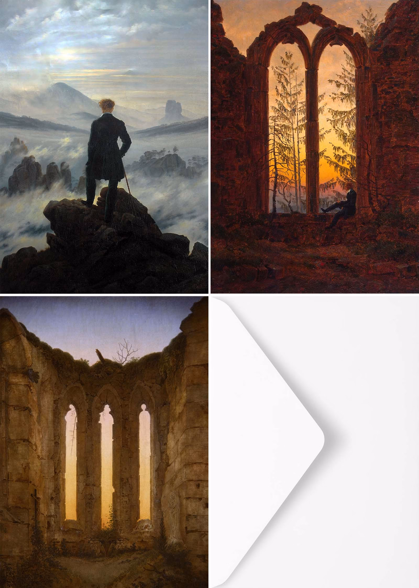 The Caspar David Friedrich Greetings Card Collection.