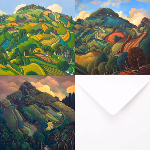 The Jo March Hills and Lanes Greetings Card Collection.