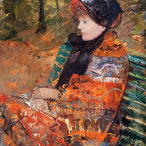 ‘Autumn (portrait of Lydia Cassatt)’, Mary Cassatt, oil on canvas, 1880.