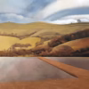 ‘Pegsdon in Autumn’, Tim Woodcock-Jones, oil on canvas, 2020.