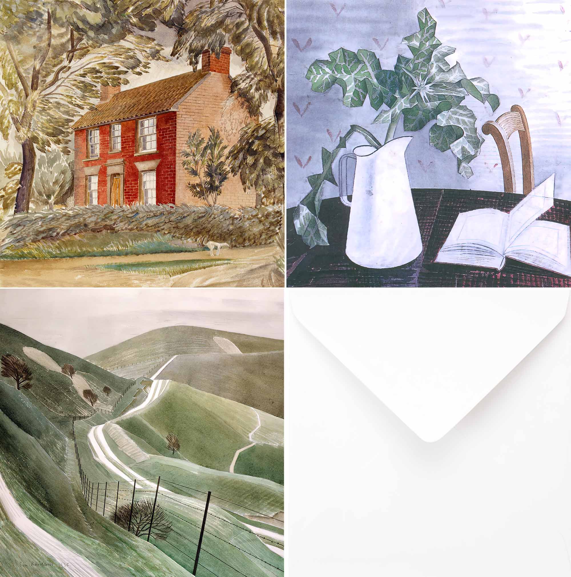 The Eric Ravilious 'Indoors and Out' Greetings Card Collection ...