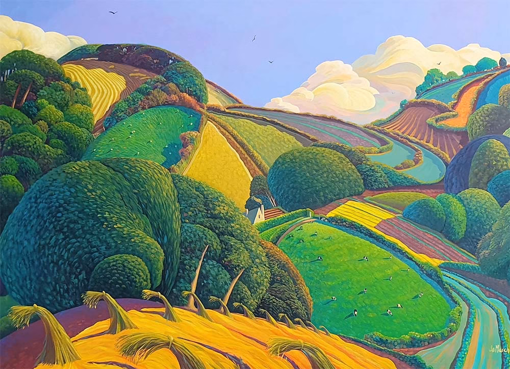 The Jo March 'Geese, Kine and Corn' Greetings Card Collection. - Image 3