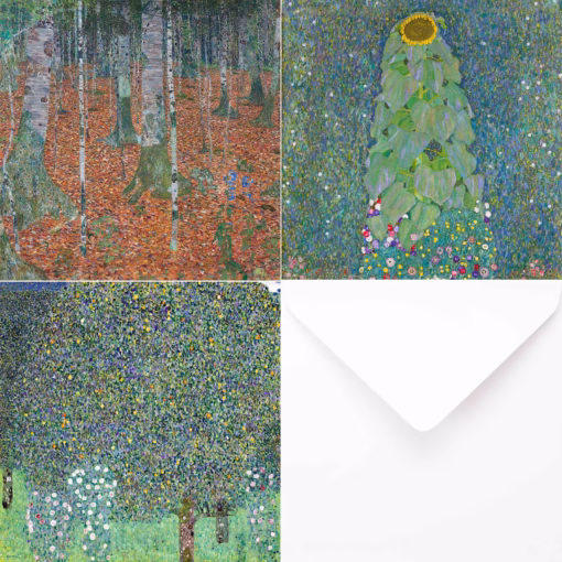 The Gustav Klimt 'Understory' Greetings Card Collection.