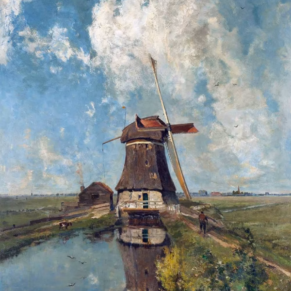‘In the Month of July’, Paul Joseph Constantin Gabriël, oil on canvas, around 1889.