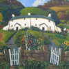 ‘A Bright Morning’, Jo March, acrylic on board.