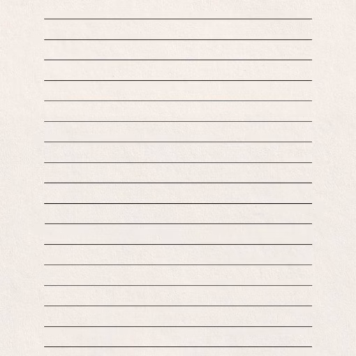 Reader's Notes example page.
