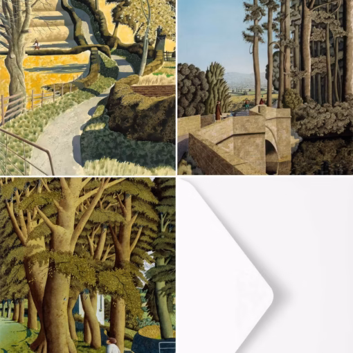 Simon Palmer Greetings Cards: Panel for No. 9.