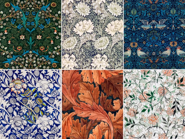 William Morris Postcards: Panel.