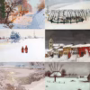 The Winter/Christmas Postcard Collection No. 1.