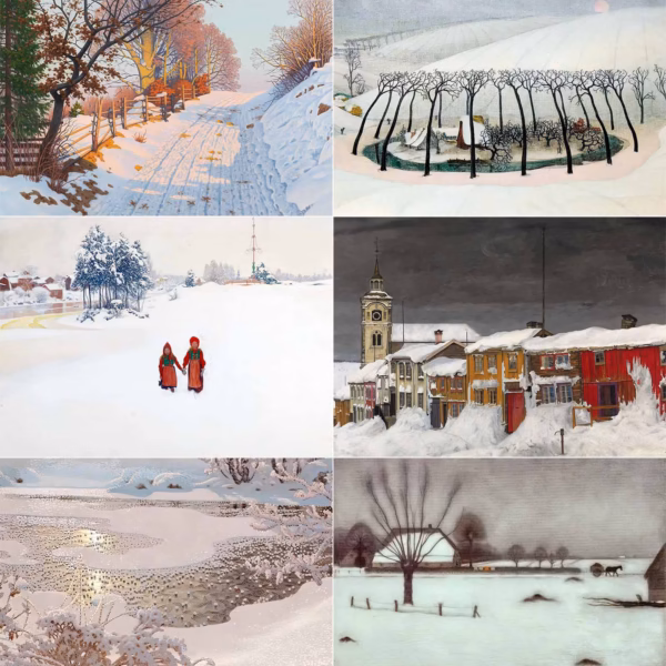 The Winter/Christmas Postcard Collection No. 1.