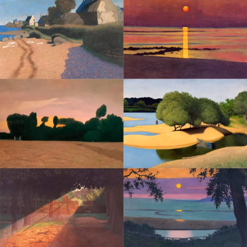 Felix Vallotton Postcards Panel