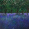 Paul Evans Cards: ‘Stallington Wood’, Paul Evans, ink and acrylic, 2022.