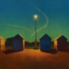 Brighton Greetings Cards: ‘Absent Friends’, Mark Harrison, oil on board.