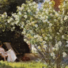 The Skagen Painters: ‘Roses’, Peder Severin Krøyer, oil on canvas, 1893.