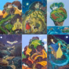 Jo March Postcards Collection No. 3 Panel.