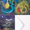 Jo March Cards: Jo March Moonlight Collection Panel.