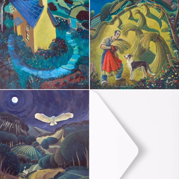 Jo March Cards: Jo March Moonlight Collection Panel.