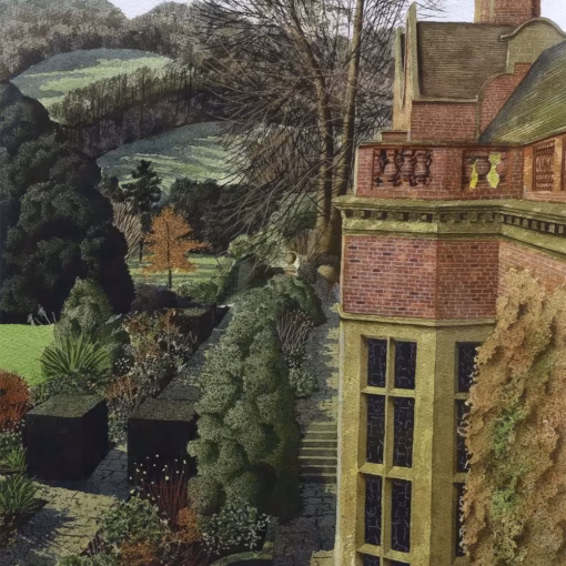 ‘Glyndebourne’, Simon Palmer, ink, watercolour and gouache.