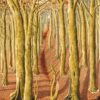 ‘Marty South’, Simon Palmer, watercolour with ink and gouache, 1997.