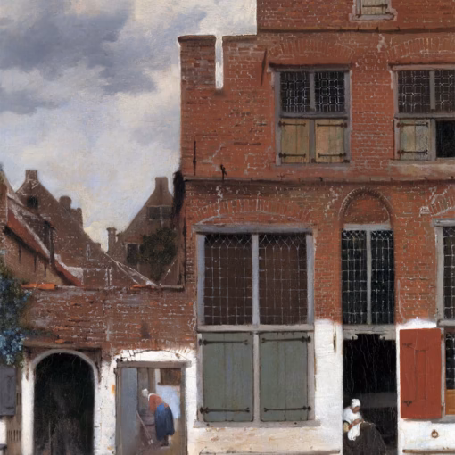 ‘The Little Street’, Johannes Vermeer, oil on canvas, around 1658.