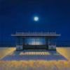 Brighton Greetings Cards: ‘Moon Dreams’, Mark Harrison, oil on board.
