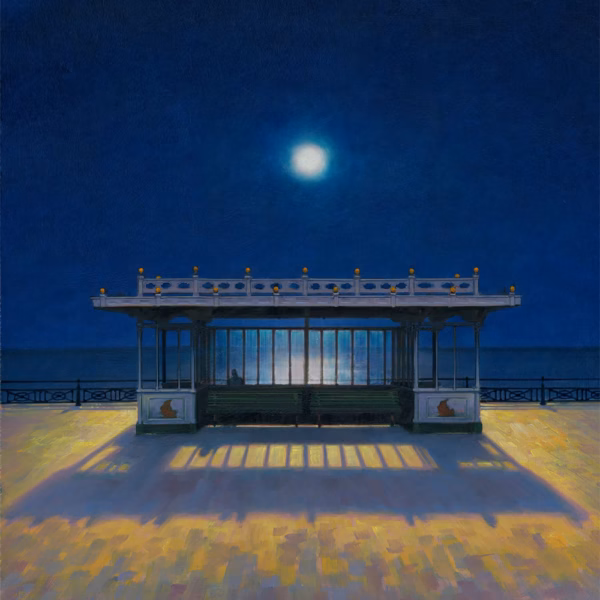 Brighton Greetings Cards: ‘Moon Dreams’, Mark Harrison, oil on board.